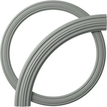 Ekena Millwork 43 1/4-in. OD x 35 1/2-in. ID x 3 7/8-in. W x 1-in. P Kent Ceiling Ring Kit CRK39KE